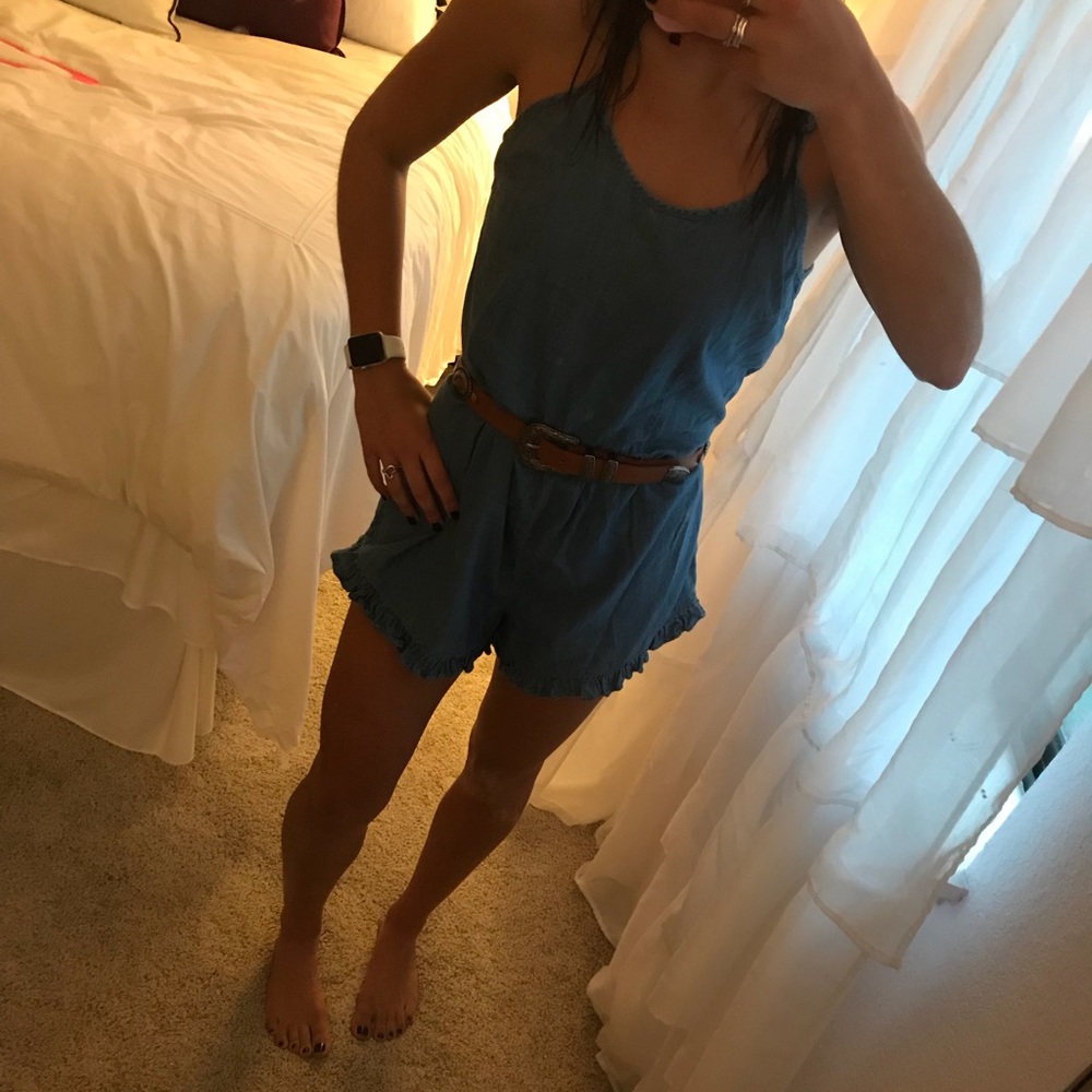 Jean romper/playsuit